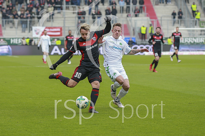 Fussball, 2. Bundesliga, Saison 2017/2018, 3.2.2018, FC Ingolstadt - SpVgg Greuther Fürth