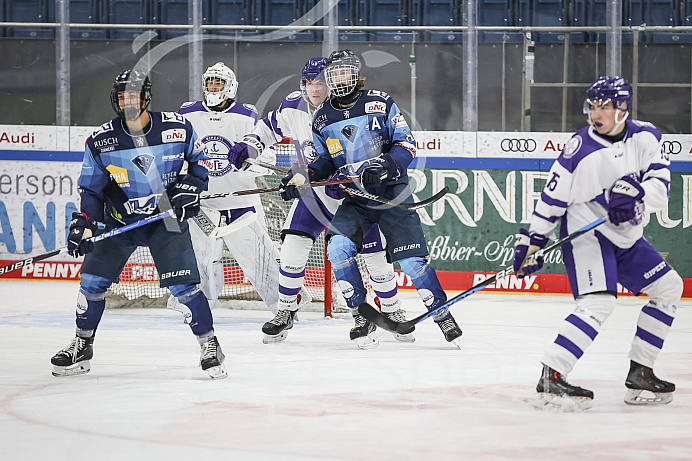 DNL - Eishockey - Saison 2023/2024  - Tespspiel - ERC Ingolstadt - Budapest - Foto: Ralf Lüger