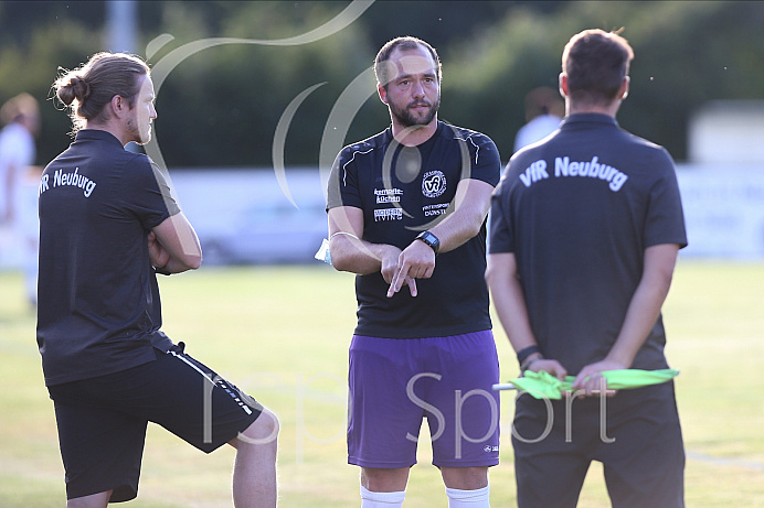 Fussball - Herren - Landesliga Südwest - Saison 2019/2021 - Freundschaftsspiel - VFR Neuburg - FC Augsburg II -  Foto: Ralf Lüger