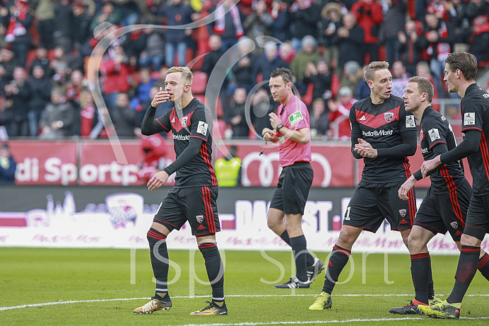 Fussball, 2. Bundesliga, Saison 2017/2018, 3.2.2018, FC Ingolstadt - SpVgg Greuther Fürth