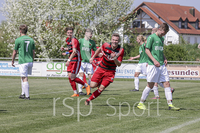 Fussball, Bayernliga, A-Junioren - Saison 2017/2018 - FC Ingolstadt 04 - FC Schweinfurt 05 - 21.4.2018 Fussball, Bayernliga, A-Junioren - Saison 2017/2018 - FC Ingolstadt 04 - FC Schweinfurt 05 - 21.4.2018