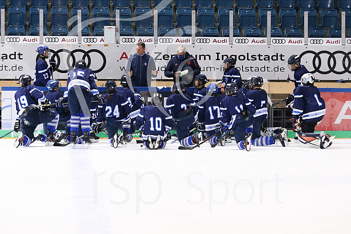Eishockey - Nachwuchs U15 - Bayernliga - Testspiel - Saison 2020/2021 -  ERC Ingolstadt - Kaufbeuren - Foto: Ralf Lüger