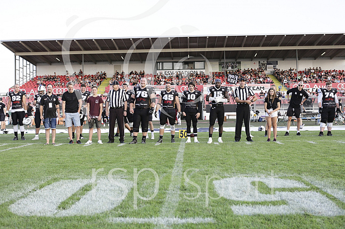 Football, GFL1, Saison 2018,  Ingolstadt Dukes, Stuttgart Scorpions, 19.08.2018