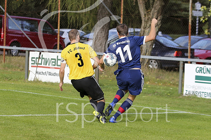 Fussball - Herren - A Klasse - Saison 2019/2020 - SV Waidhofen - FC Illdorf - 28.09.2019 -  Foto: Ralf Lüger/rsp-sport.de