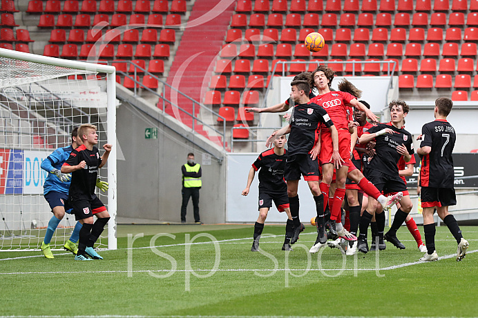 Fussball - B-Junioren - Relegation 2021  - FC Ingolstadt 04 - SSV Jahn Regensburg -  Foto: Ralf Lüger/rsp-sport.de