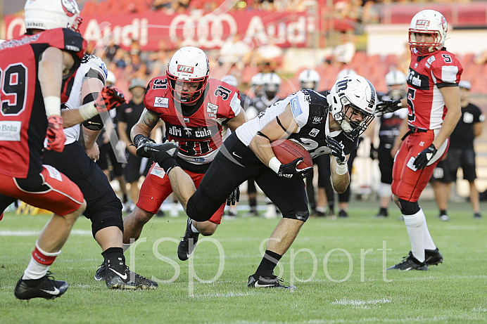 Football, GFL1, Saison 2018,  Ingolstadt Dukes, Stuttgart Scorpions, 19.08.2018