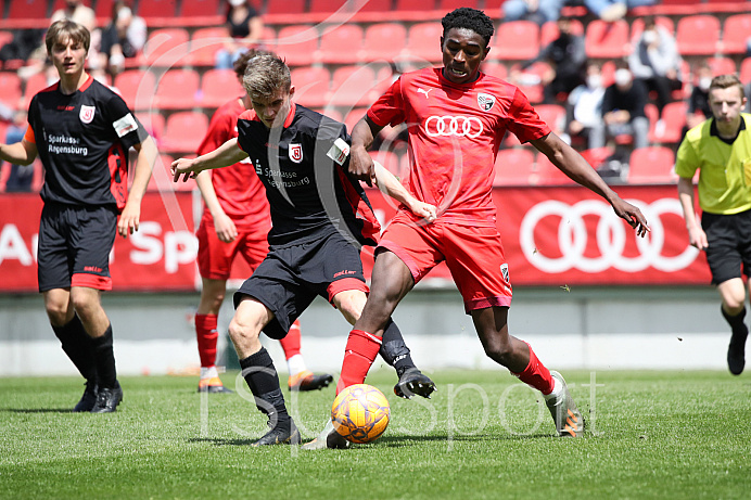 Fussball - B-Junioren - Relegation 2021  - FC Ingolstadt 04 - SSV Jahn Regensburg -  Foto: Ralf Lüger/rsp-sport.de