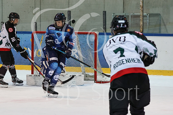 Eishockey - Nachwuchs U17 - Schüler Bundesliga - Punktspiel - Saison 2021/2022 - Starbulls Rosenheim -  ERC Ingolstadt - Foto: Ralf Lüger