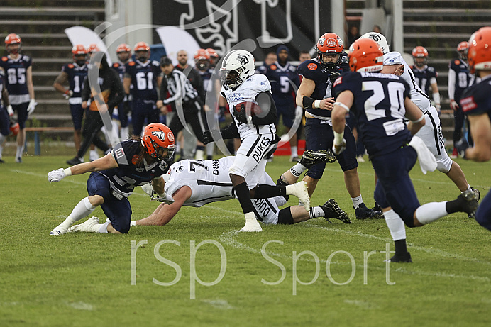 Football, Testspiel gegen die Ravensburg Razorbacks, Saison 2022, Ingolstadt Dukes - 07.05.2022 Football, Testspiel gegen die Ravensburg Razorbacks, Saison 2022, Ingolstadt Dukes - 07.05.2022