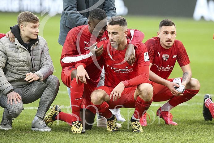 Fussball - 3. Bundesliga - Ingolstadt - Saison 2019/2020 - FC Ingolstadt 04 - M1. FC Kaiserlautern - 01.02.2020 -  Foto: Ralf Lüger