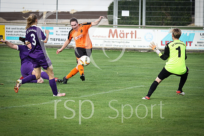 Fussball - Frauen - Bezirksoberliga - Saison 2021/2022 - SV Grasheim - FC Maihingen  -  Foto: Ralf Lüger/rsp-sport.de