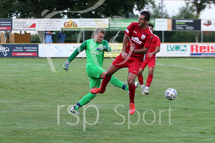 Fussball - Herren - Landesliga Südwest - Saison 2019/2021 - Freundschaftsspiel - FC Ekekirchen - Rain am Lech -  Foto: Ralf Lüger