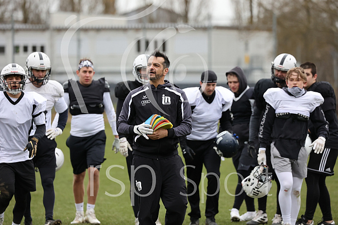 Football, Regionalliga, Saison 2021,Ingolstadt Dukes -  - Training - 13.03.2021