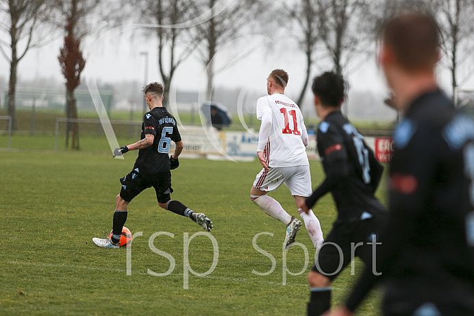 Fussball, Bayernliga, A-Junioren - Saison 2017/2018 - FC Ingolstadt 04 - TSV 1860 München- 25.11.2017