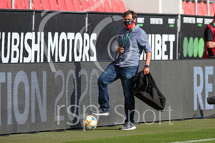 Fussball - 3. Bundesliga - Ingolstadt - Saison 2019/2020 - FC Ingolstadt 04 - 1. FC Nürnberg - Relegation Rückspiel - 11.07.2020 -  Foto: Ralf Lüger/rsp-sport.de