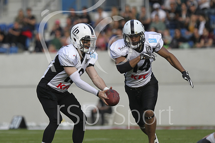 Football, GFL1, Saison 2018,  Stuttgart Scorpions - Ingolstadt Dukes, 28.04.2018