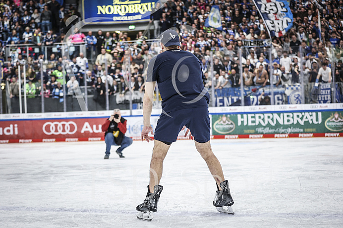 Eishockey - Herren - DEL - Playoffs - Spiel 5 - Saison 2022/2023 -   ERC Ingolstadt - DEG - Foto: Ralf Lüger