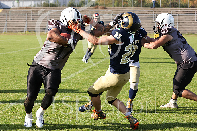 Football, Saison 2021, Ingolstadt Dukes - Nürnberg Rams - 02.10.2021