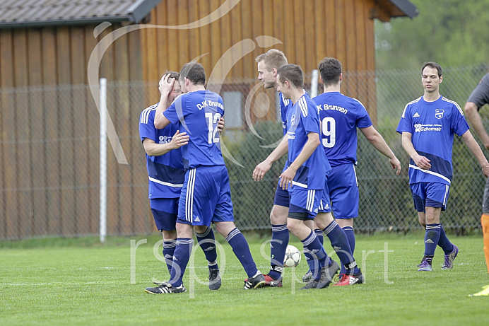 Fussball - Herren - B-Klasse  Augsburg - Saison 2017/18 - DJK Brunnen - DJK Sandizell-Grimolzhausen - Foto: Ralf Lüger/rsp-sport.de