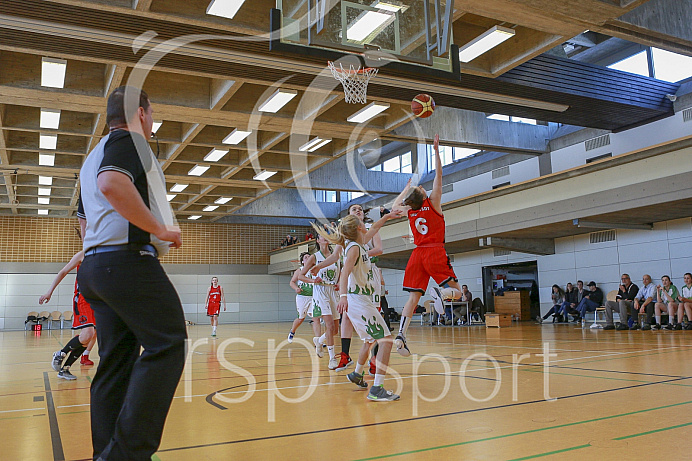 Frauen Basketball Bayernliga BYLDS - Saison 2017/2018 - SSV Schrobenhausen Green Devilds - MSG Ingolstadt/Etting -  Foto: Ralf Lüger