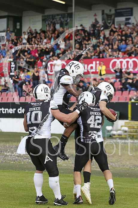 Football, GFL1, Saison 2019, Ingolstadt Dukes - Frankfurt Universe - 2. Heimspiel - 25.05.2019