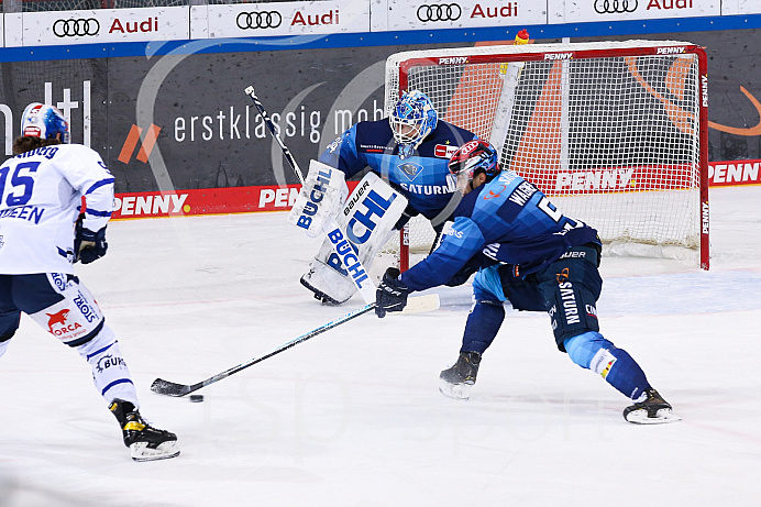 Eishockey - Herren - DEL - Saison 2020/2021 -   ERC Ingolstadt - Schwenningen  - Foto: Ralf Lüger