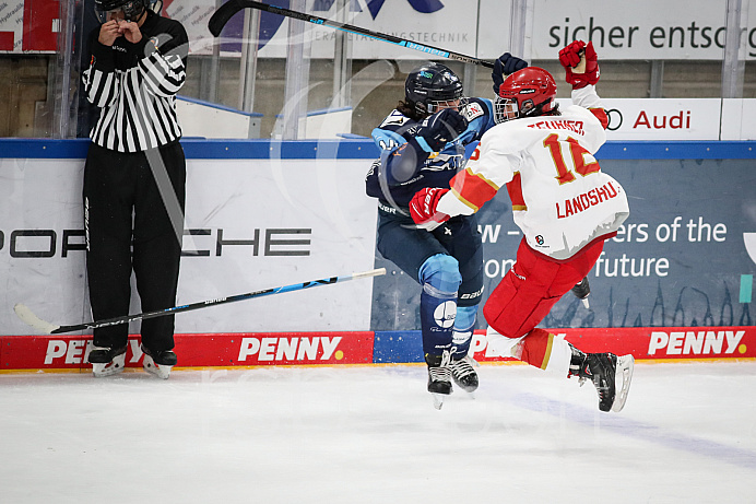 DNL - Eishockey - Saison 2021/2022  - ERC Ingolstadt - EV Landshut - Foto: Ralf Lüger