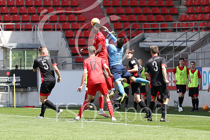 Fussball - B-Junioren - Relegation 2021  - FC Ingolstadt 04 - SSV Jahn Regensburg -  Foto: Ralf Lüger/rsp-sport.de