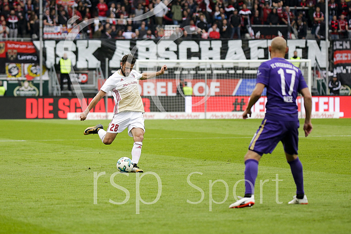 Fussball, 2. Bundesliga, Saison 2017/2018, FC Ingolstadt - Erzgebirge Aue