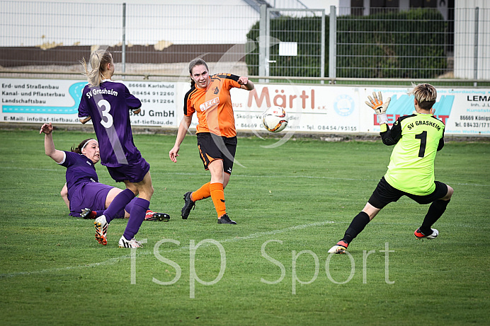 Fussball - Frauen - Bezirksoberliga - Saison 2021/2022 - SV Grasheim - FC Maihingen  -  Foto: Ralf Lüger/rsp-sport.de