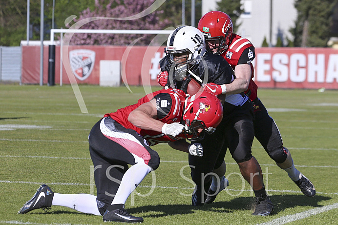 Football, GFL1, Saison 2019,Ingolstadt Dukes - Potsdam Royals - Testspiel - 20.04.2019