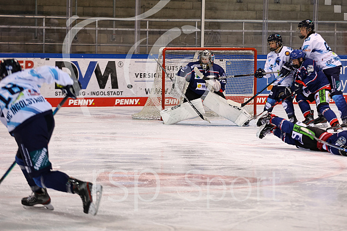Eishockey - Nachwuchs U17 - Schüler Bundesliga - Punktspiel - Saison 2021/2022 - EHC Straubing -  ERC Ingolstadt - Foto: Ralf Lüger