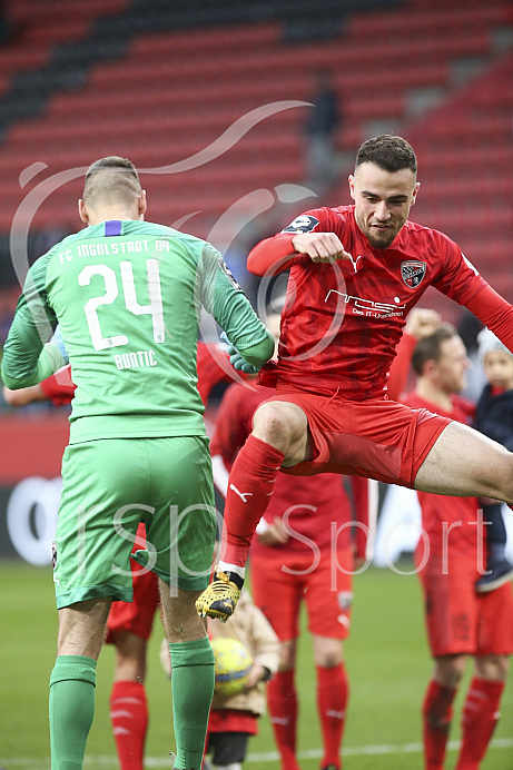 Fussball - 3. Bundesliga - Ingolstadt - Saison 2019/2020 - FC Ingolstadt 04 - M1. FC Kaiserlautern - 01.02.2020 -  Foto: Ralf Lüger