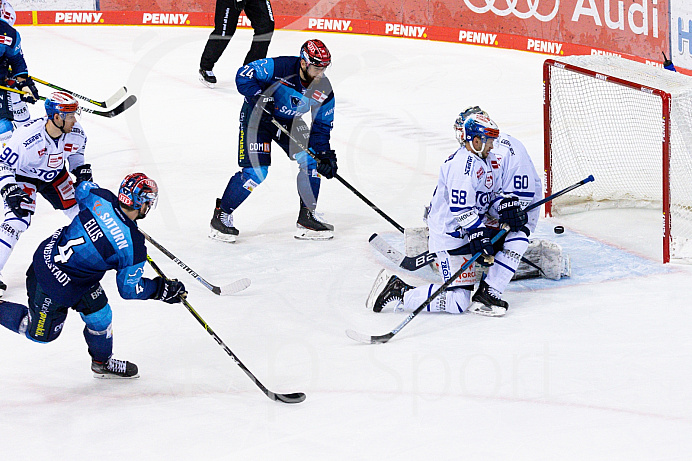 Eishockey - Herren - DEL - Saison 2020/2021 -   ERC Ingolstadt - Schwenningen  - Foto: Ralf Lüger