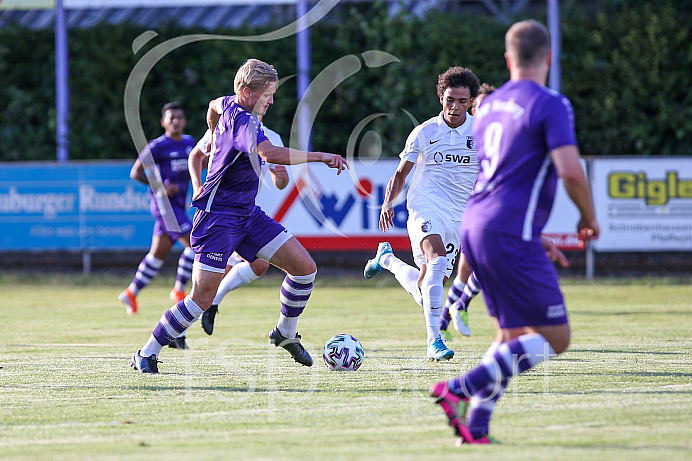 Fussball - Herren - Landesliga Südwest - Saison 2019/2021 - Freundschaftsspiel - VFR Neuburg - FC Augsburg II -  Foto: Ralf Lüger