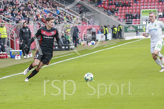 Fussball, 2. Bundesliga, Saison 2017/2018, 3.2.2018, FC Ingolstadt - SpVgg Greuther Fürth