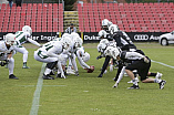 Football, GFL1, Saison 2019, Ingolstadt Dukes - Schwäbisch Hall - Spiel 1l - 04.05.2019